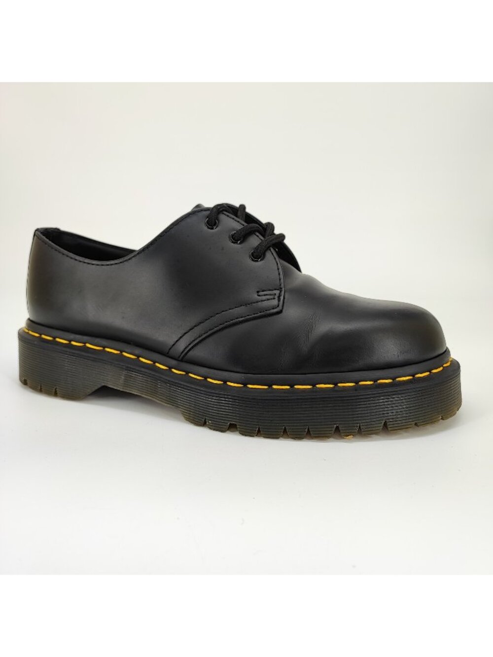 Dr. Martens 1461 Bex Women’s Sz98 US Oxfords Smooth Leather Black Platform 1461